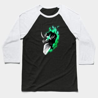 King Sombra - Green Baseball T-Shirt